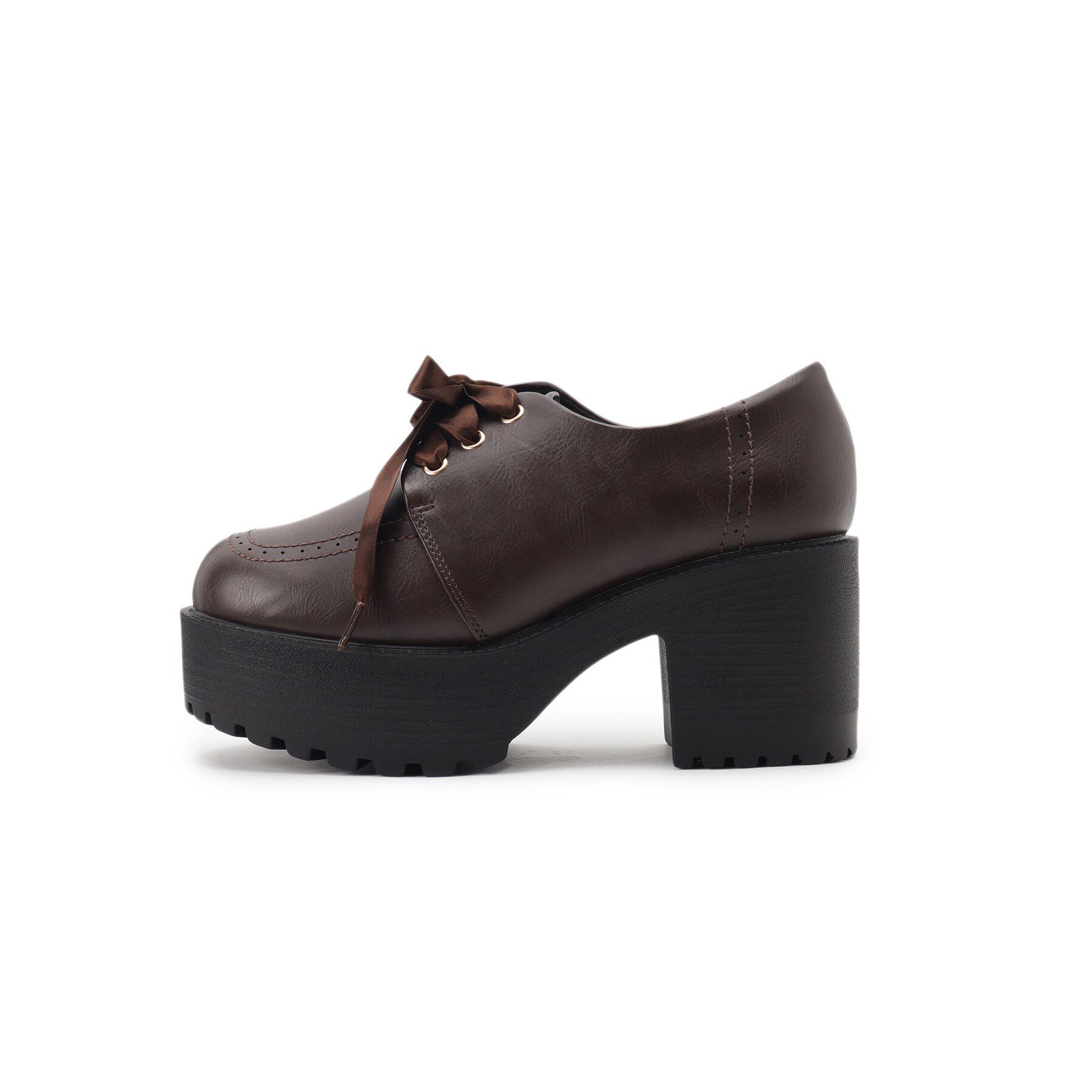 csT&P「厚底レースアップシューズ」|パンプス|