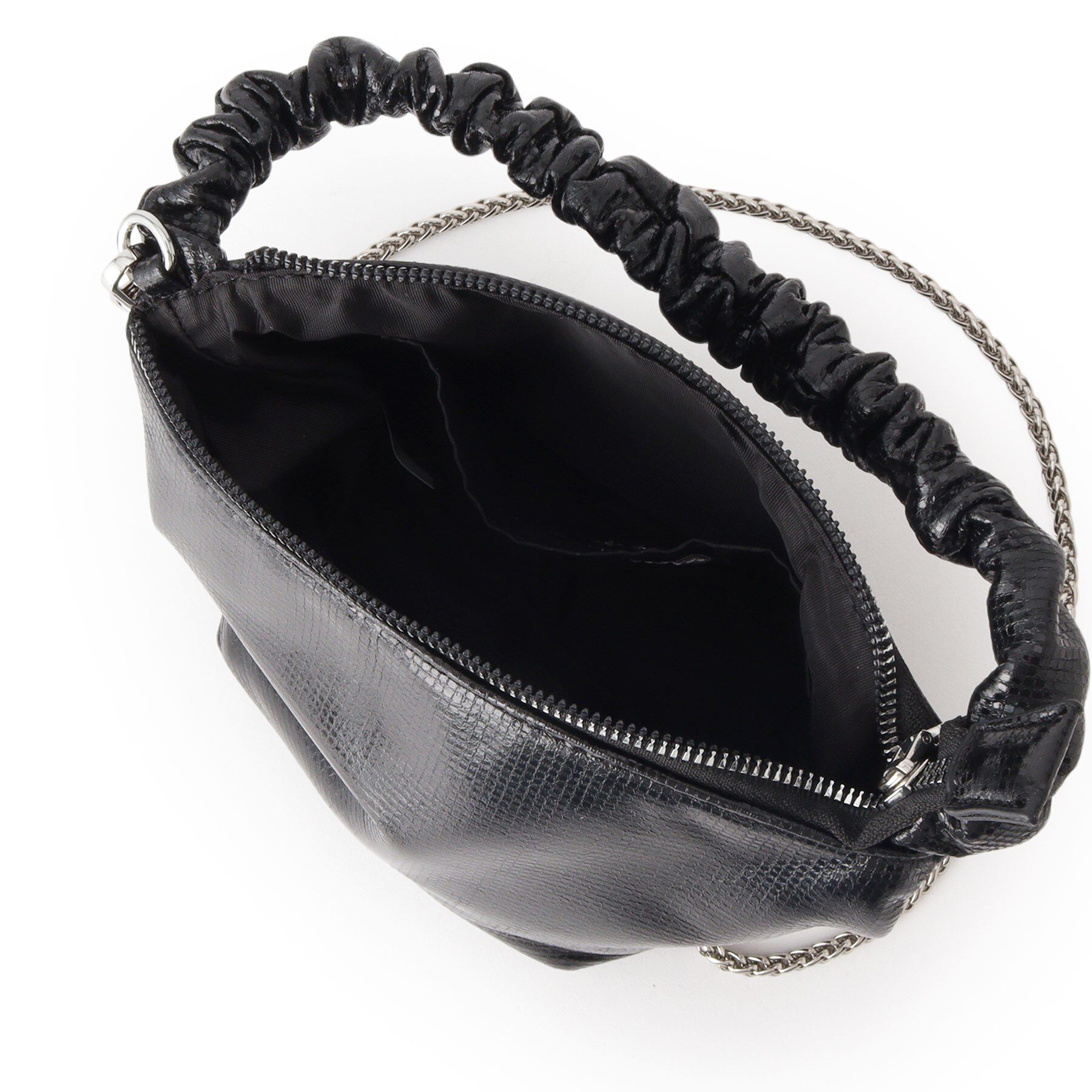 ESPERANZA「ギャザーハンドルメタリックミニショルダー」|ショルダー・メッセンジャー|