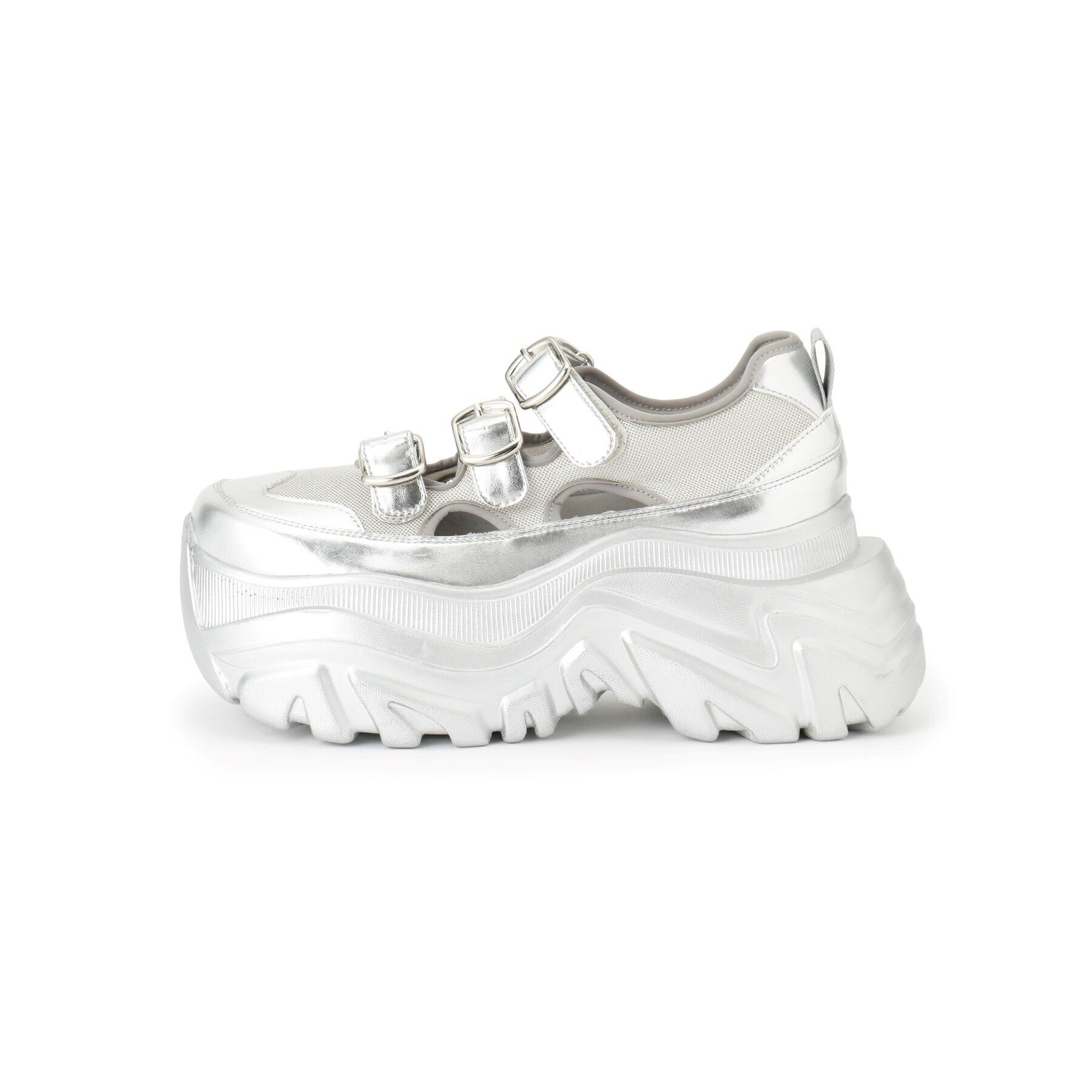 ESPERANZA「3本ベルト厚底メッシュスニーカー」|スニーカー|