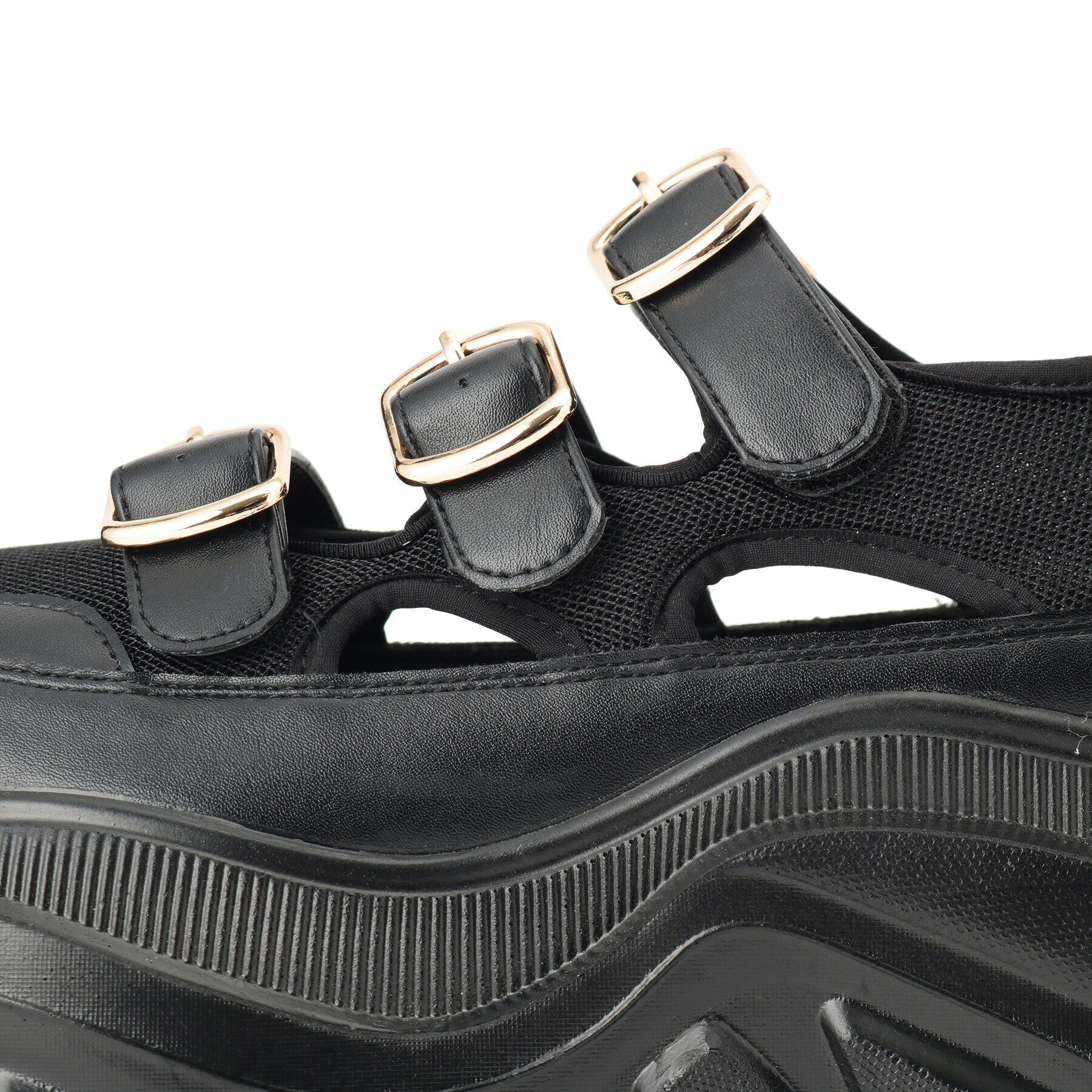 ESPERANZA「3本ベルト厚底メッシュスニーカー」|スニーカー|