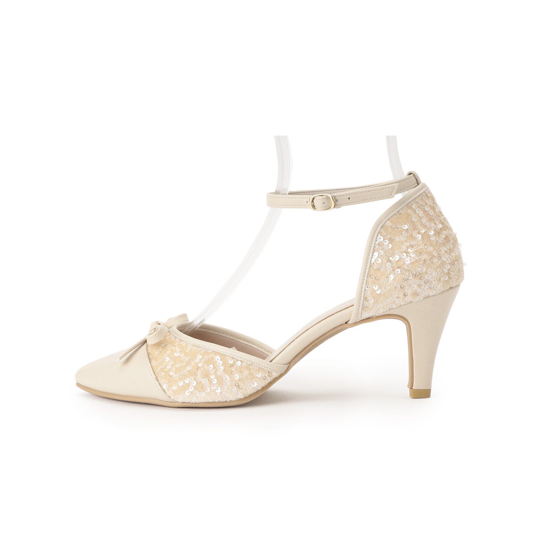 ESPERANZA「スパンコールセパレートパンプス」|パンプス|