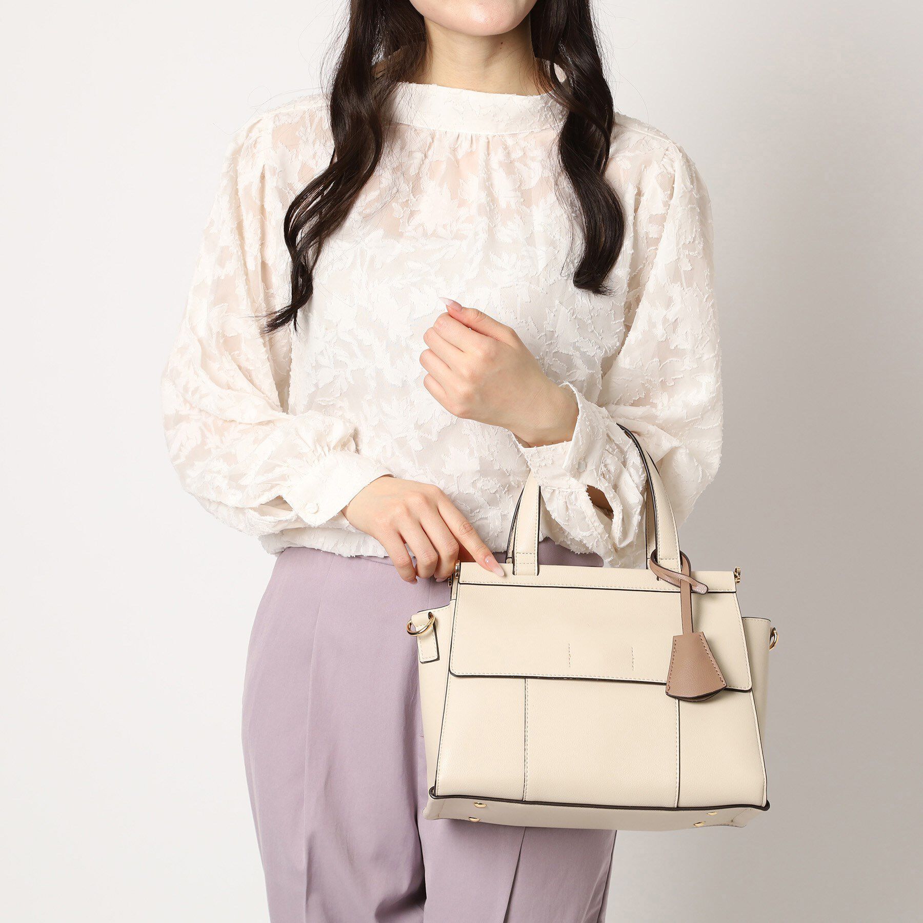 ESPERANZA「ダブルフラップ2WAYハンドバッグ」|ハンドバッグ|