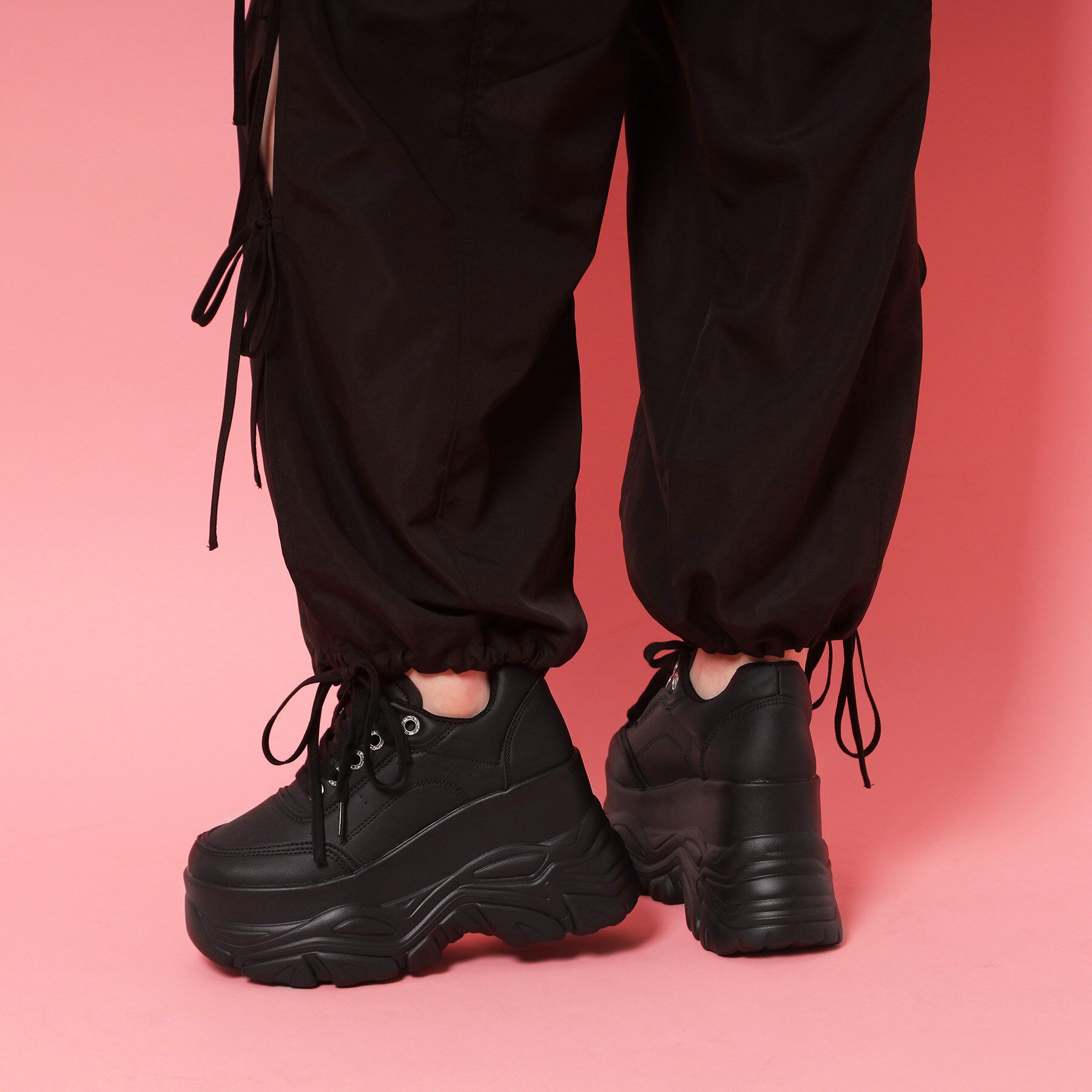 csT&P「厚底キラキラインヒールスニーカー」|スニーカー|