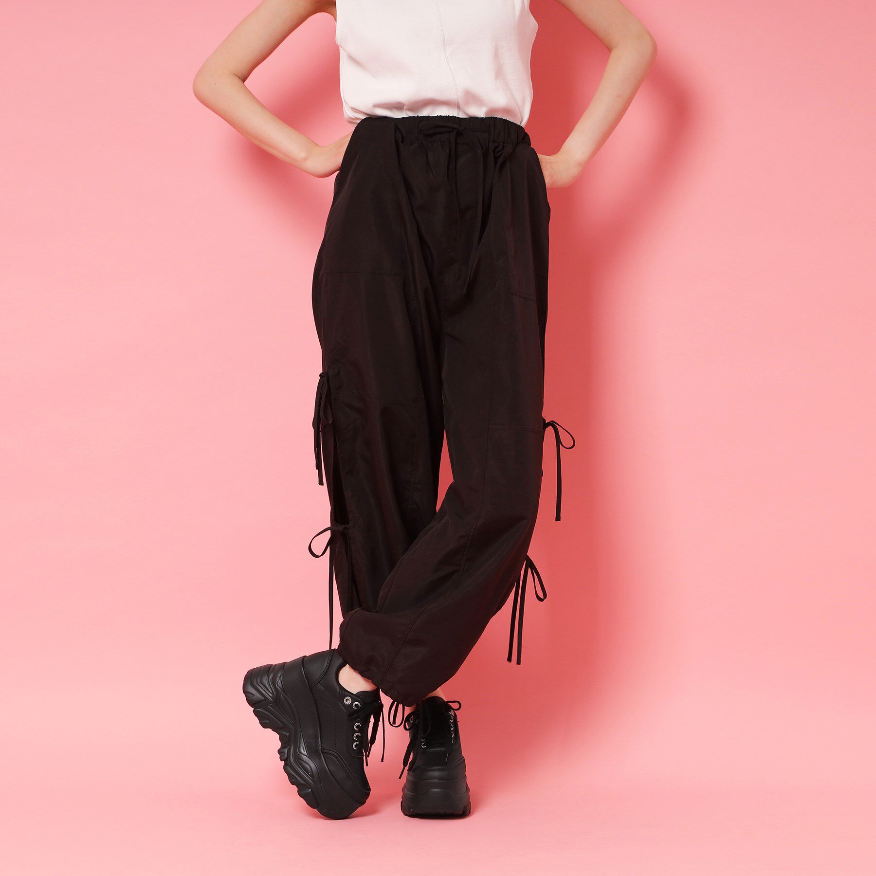 csT&P「厚底キラキラインヒールスニーカー」|スニーカー|