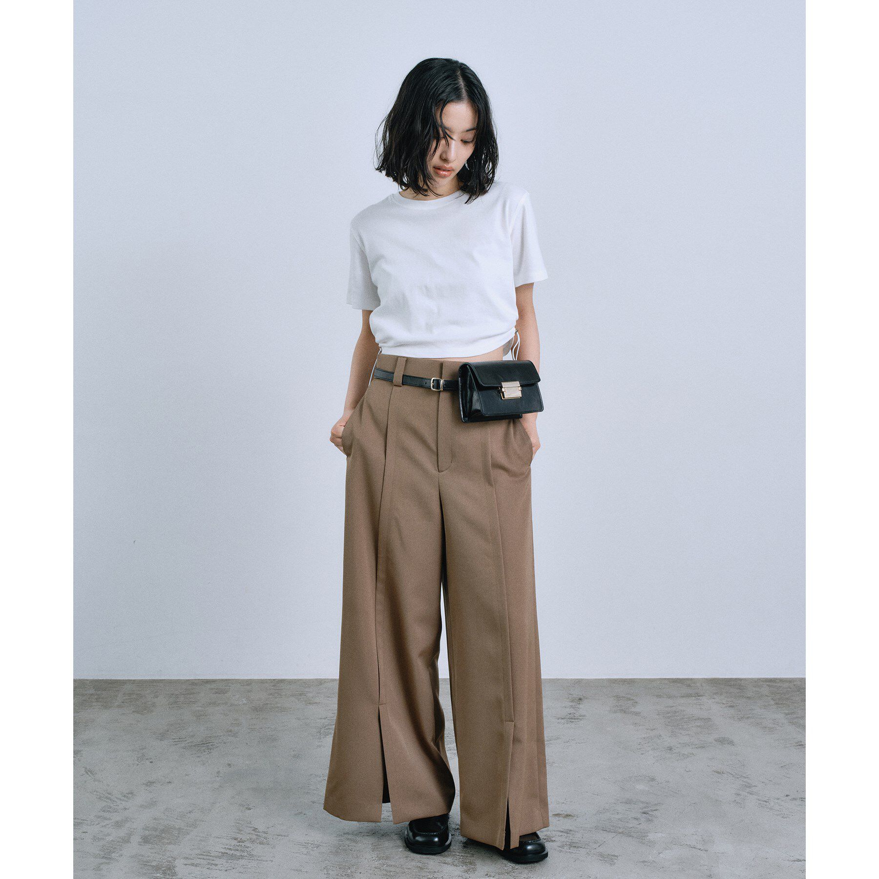 CODE A「center slit wide pants」|その他|