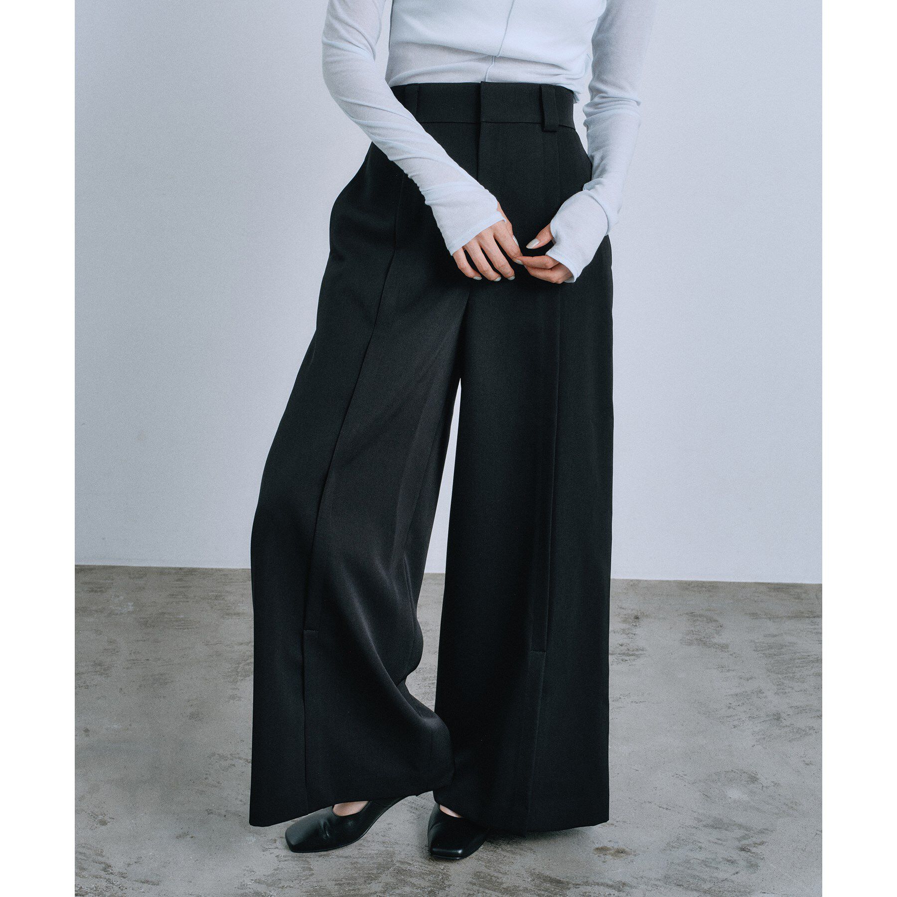 CODE A「center slit wide pants」|その他|
