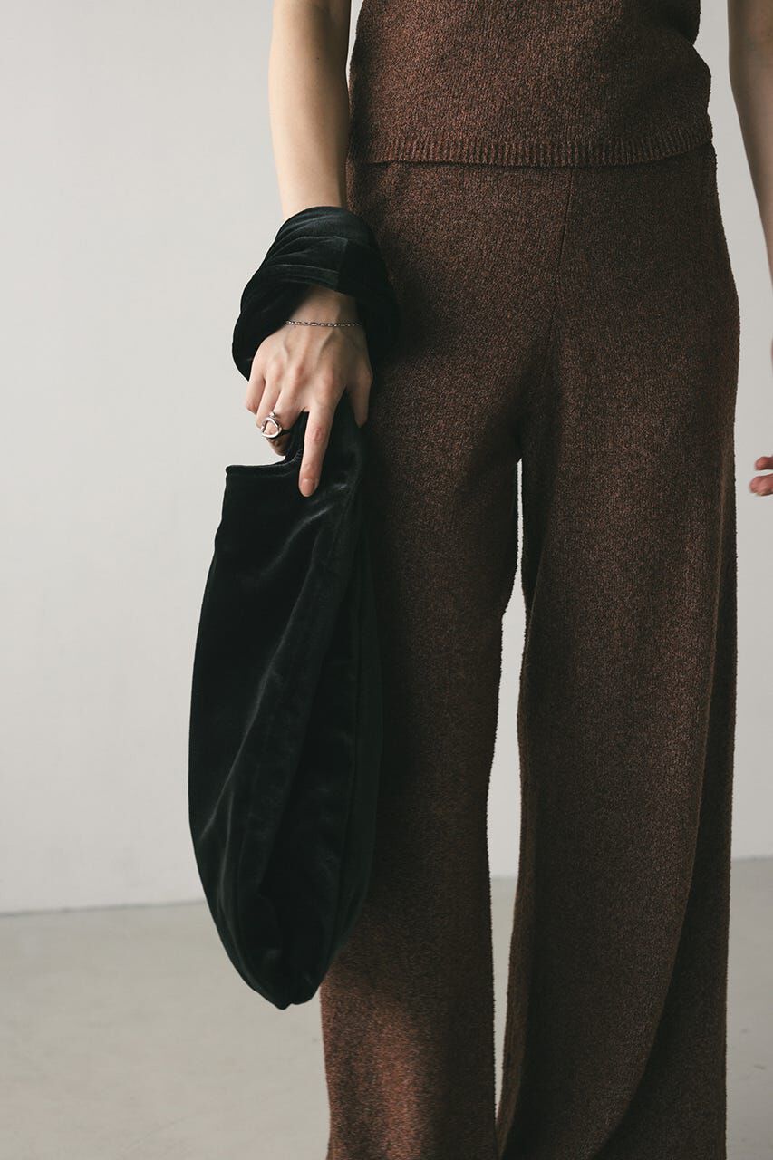 STYLEMIXER「ベロアマルシェバッグ」|その他|BLK