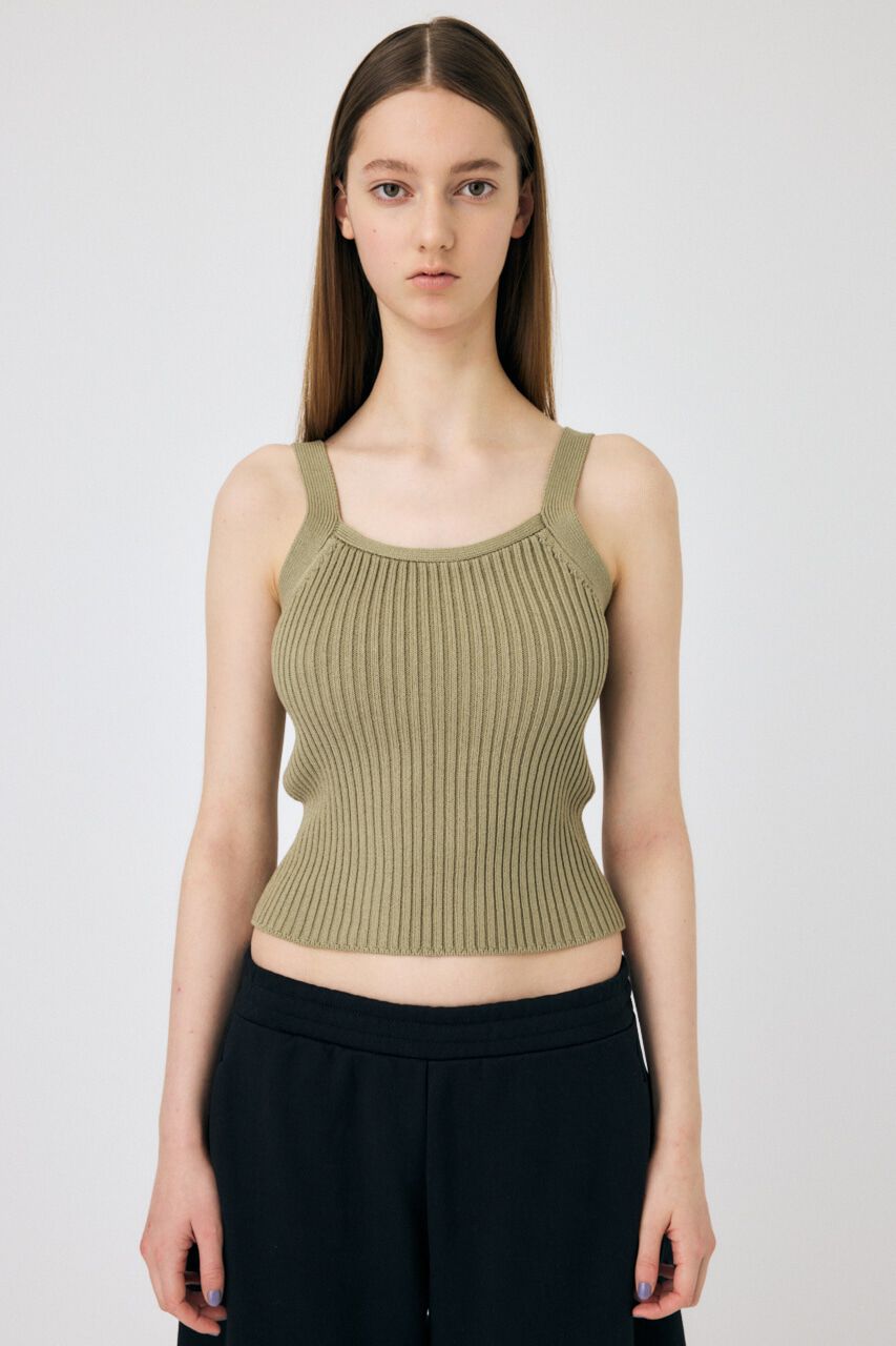 MOUSSY「RIB KNIT CD & タンク」|ニット・セーター|