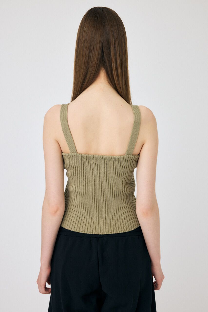MOUSSY「RIB KNIT CD & タンク」|ニット・セーター|