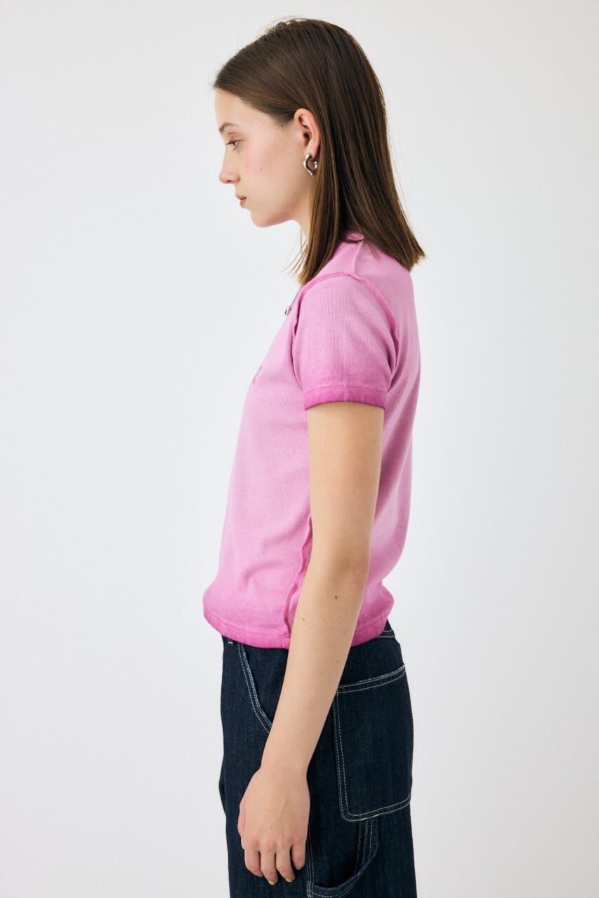 MOUSSY「BLURRED LOGO TEE」|Tシャツ・カットソー|