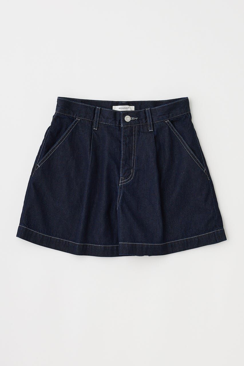 MOUSSY「DENIM タック ショーツ」|デニム|