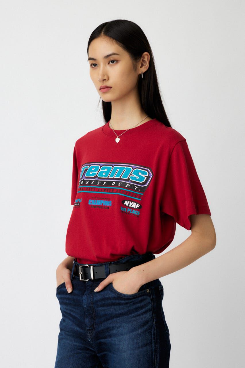 MOUSSY「TEAMS NYC TEE」|Tシャツ・カットソー|