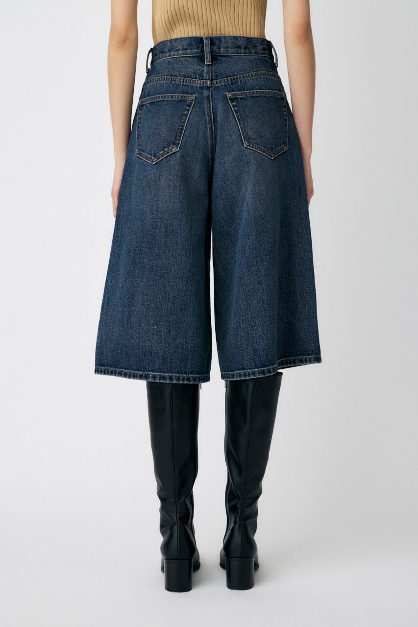 MOUSSY「KNEE LENGTH BERMUDA パンツ」|デニム|