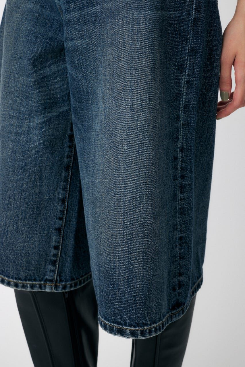 MOUSSY「KNEE LENGTH BERMUDA パンツ」|デニム|