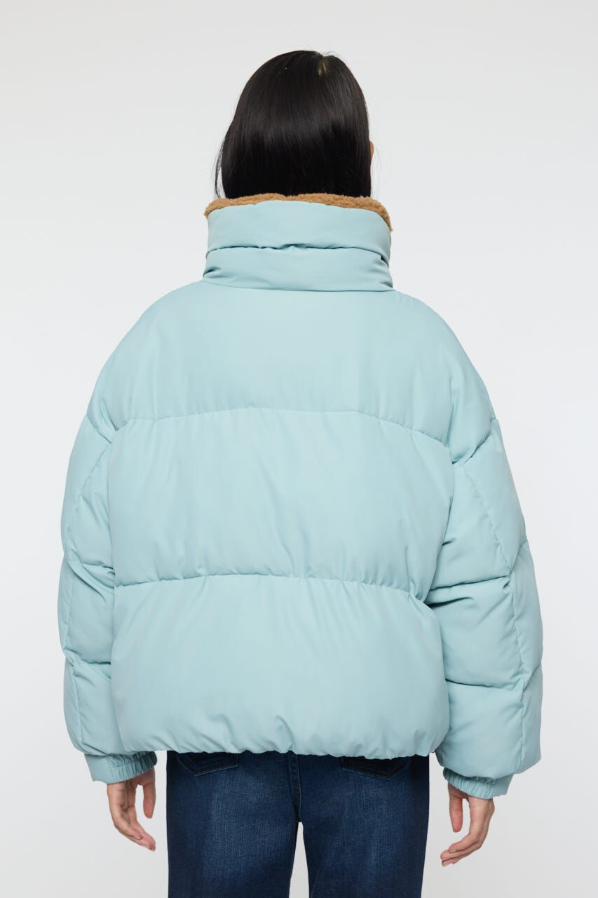 MOUSSY「STAND COLLAR PUFFER ジャケット」|ブルゾン・スタジャン|