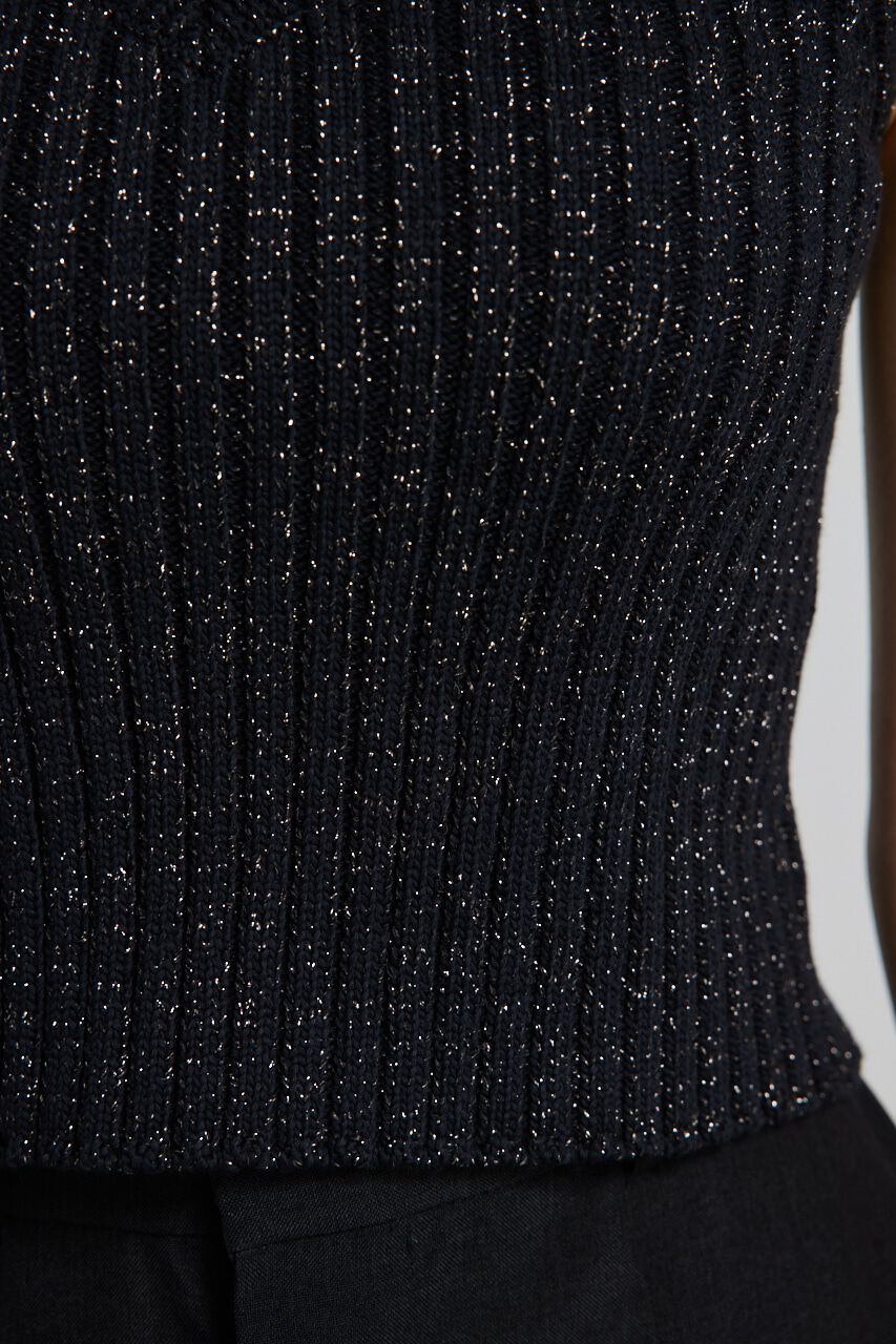 rienda「ホルターNCクロップドKnit TOP」|タンクトップ|