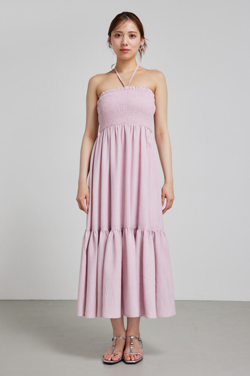 rienda「シャーリングベアワンピース」|ワンピース|