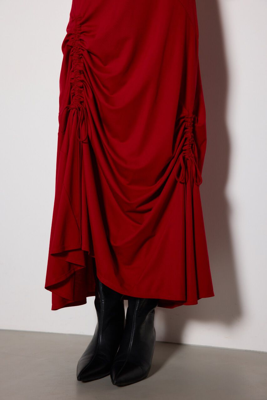 rienda「ドローストリングカットキャミソールワンピース」|ワンピース|