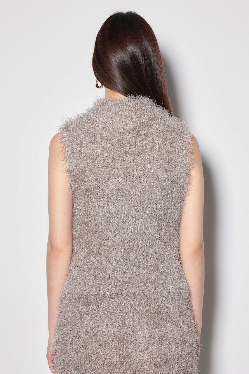 rienda「オフタートルノースリーシャギーニットトップス」|ニット・セーター|