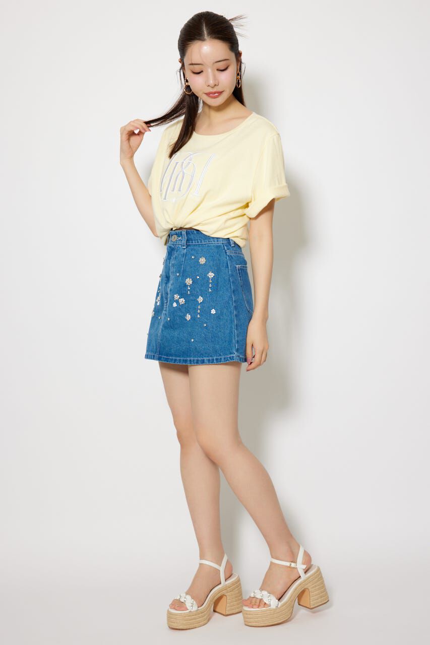 rienda「RDロゴTシャツ」|Tシャツ・カットソー|