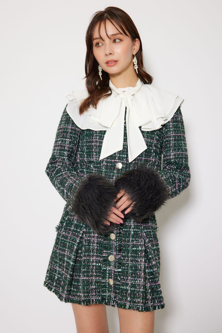 rienda「Aラインツイードスコートショートパンツ」|その他|