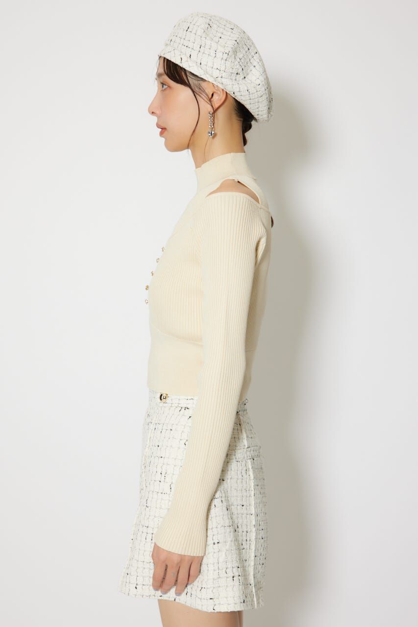 rienda「レイヤードニットトップス」|ニット・セーター|