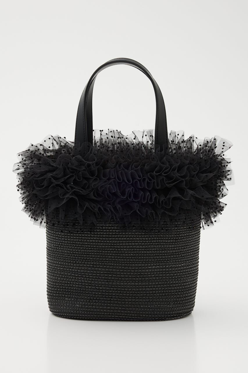 rienda「チュールコンビハンドバッグ」|その他|