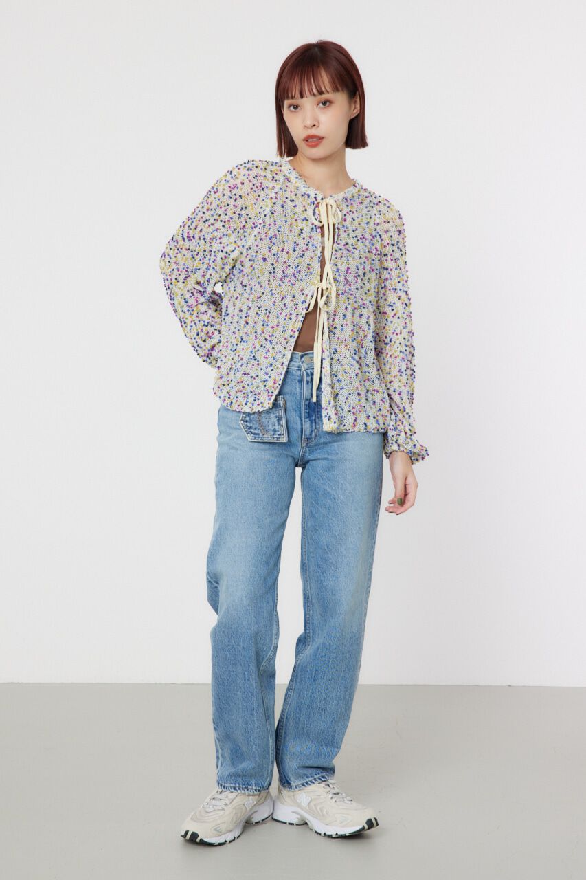 RODEO CROWNS「2WAYシアーネップニット」|ニット・セーター|