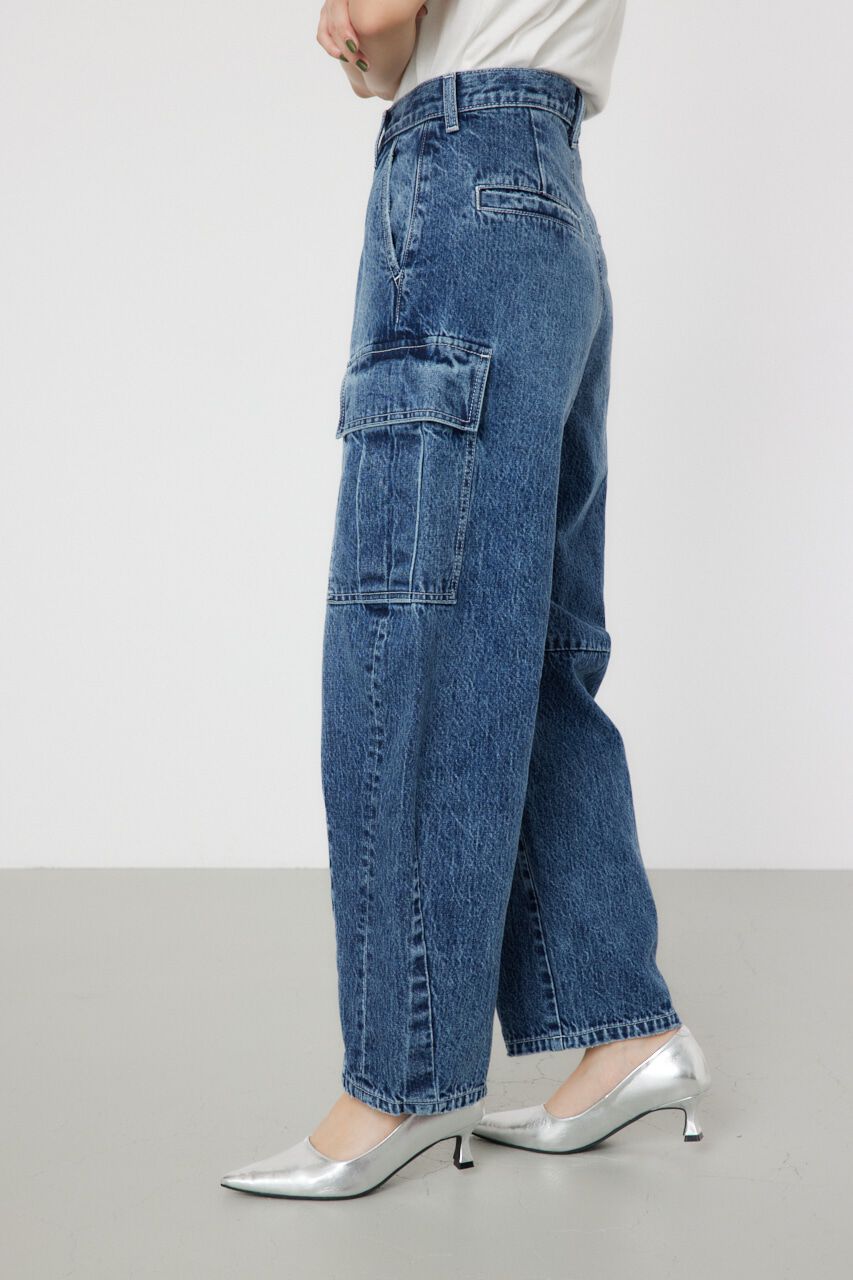 RODEO CROWNS「CURVE カーゴデニム」|デニム|