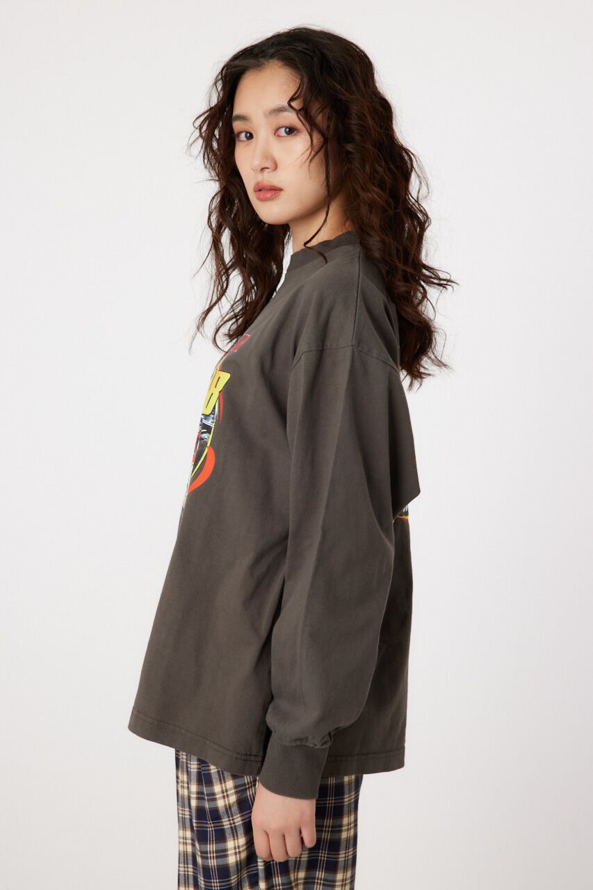RODEO CROWNS「G/O AUTO RACING ロングTシャツ」|Tシャツ・カットソー|