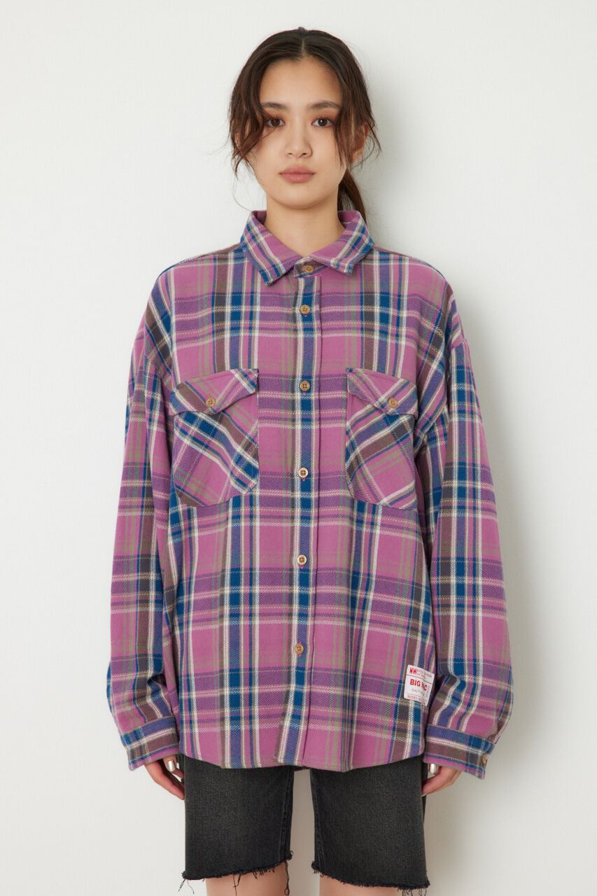 RODEO CROWNS「CHECK OVER シャツ」|シャツ・ブラウス|