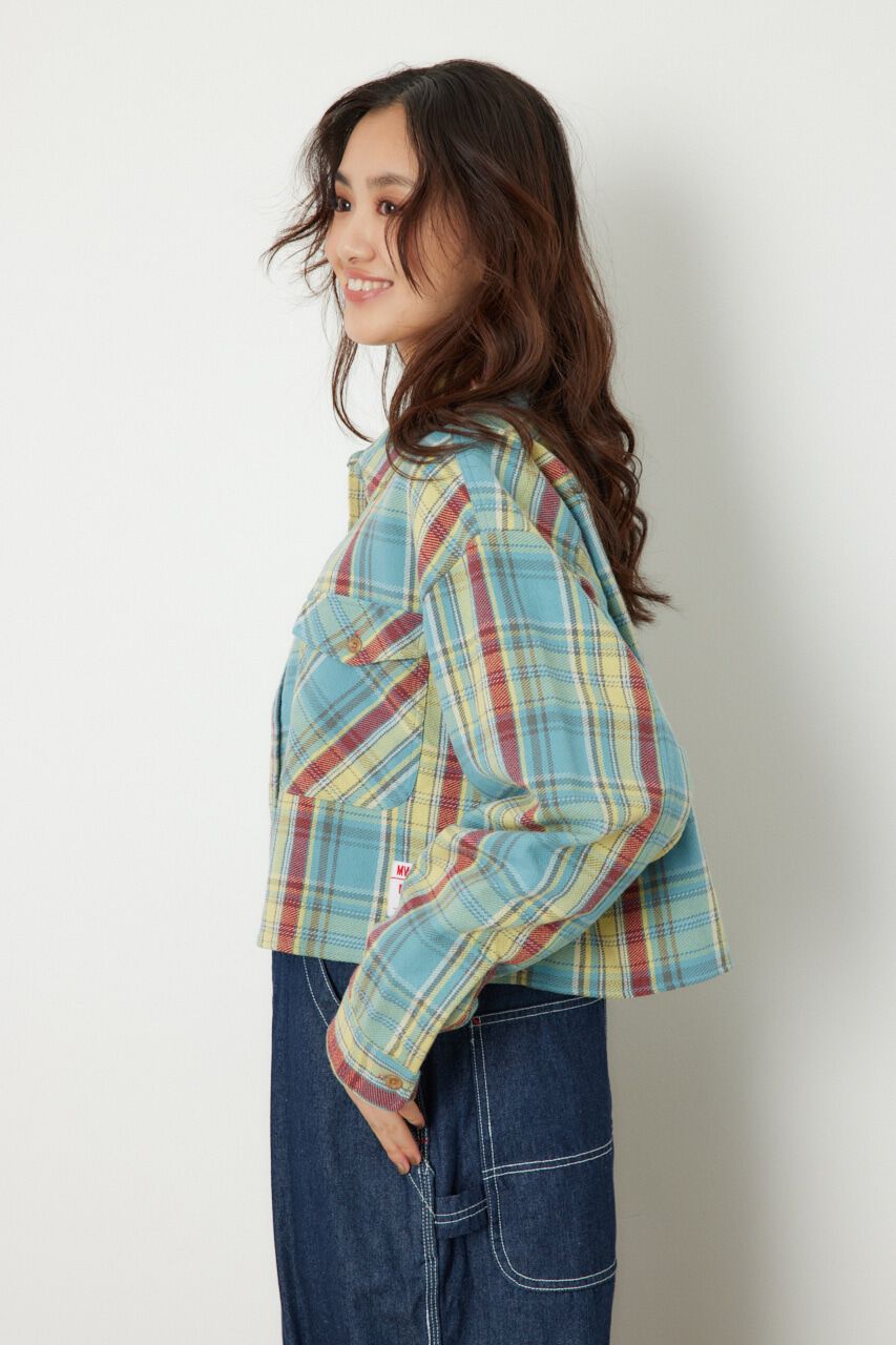 RODEO CROWNS「CHECK OVER シャツ」|シャツ・ブラウス|