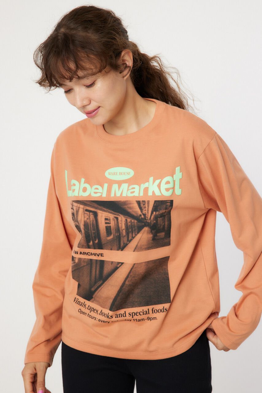 RODEO CROWNS「Label Market ロングスリーブTシャツ」|Tシャツ・カットソー|D/ORG3