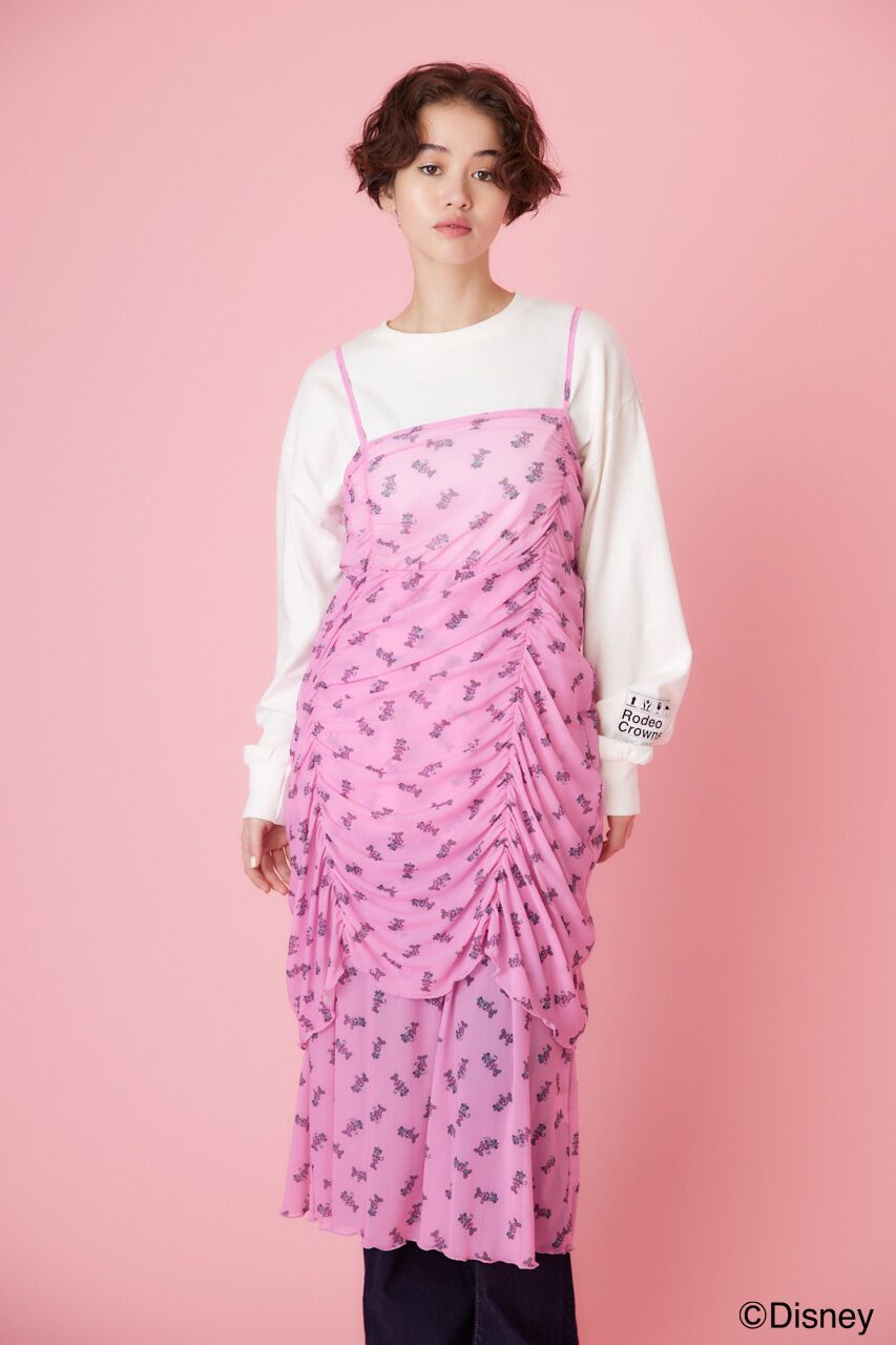 RODEO CROWNS「(ミッキー＆ミニー)シアーワンピース」|ワンピース|