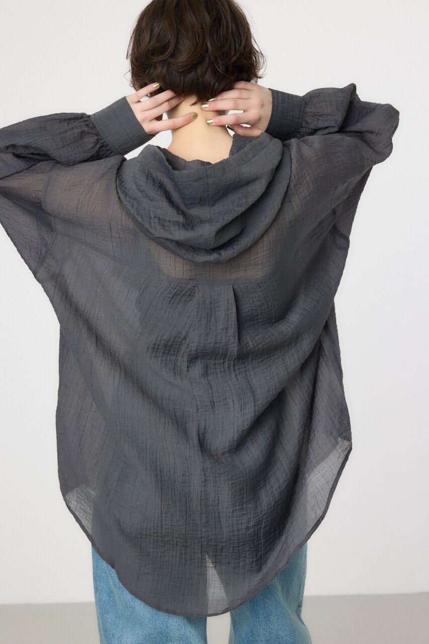 RODEO CROWNS「ワッシャーフーディーシャツ」|シャツ・ブラウス|