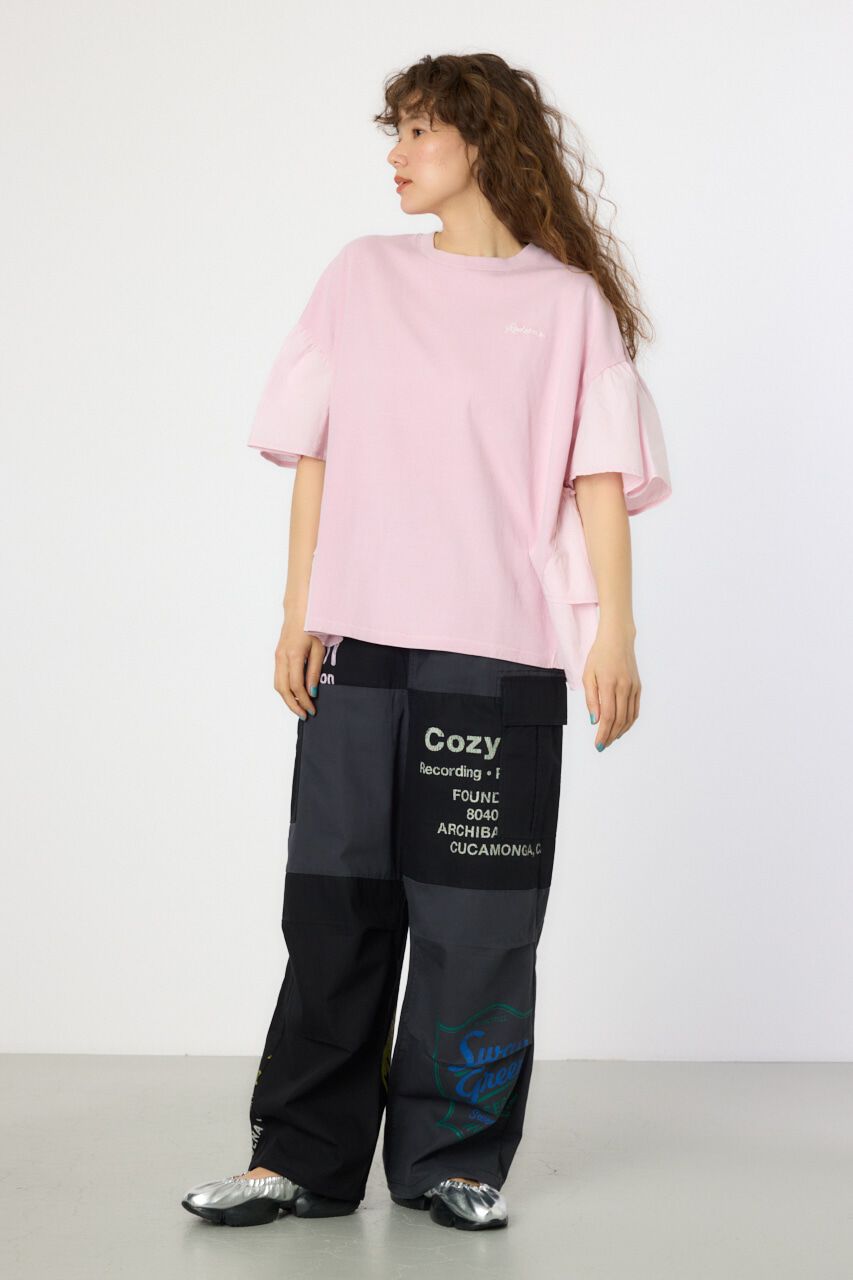 RODEO CROWNS「ピグメントバックフリルトップス」|Tシャツ・カットソー|