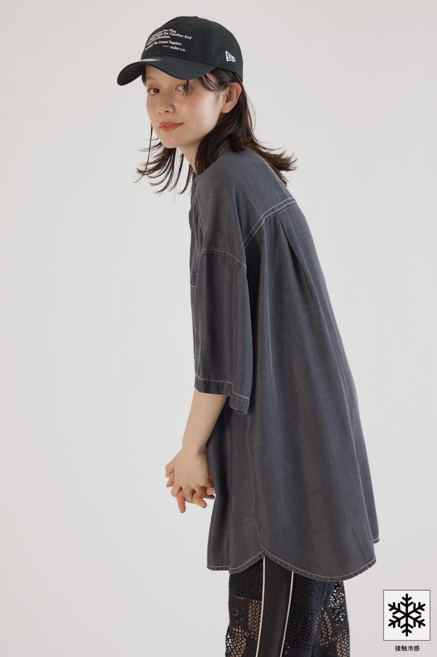 RODEO CROWNS「クールデニムビッグシャツ」|シャツ・ブラウス|