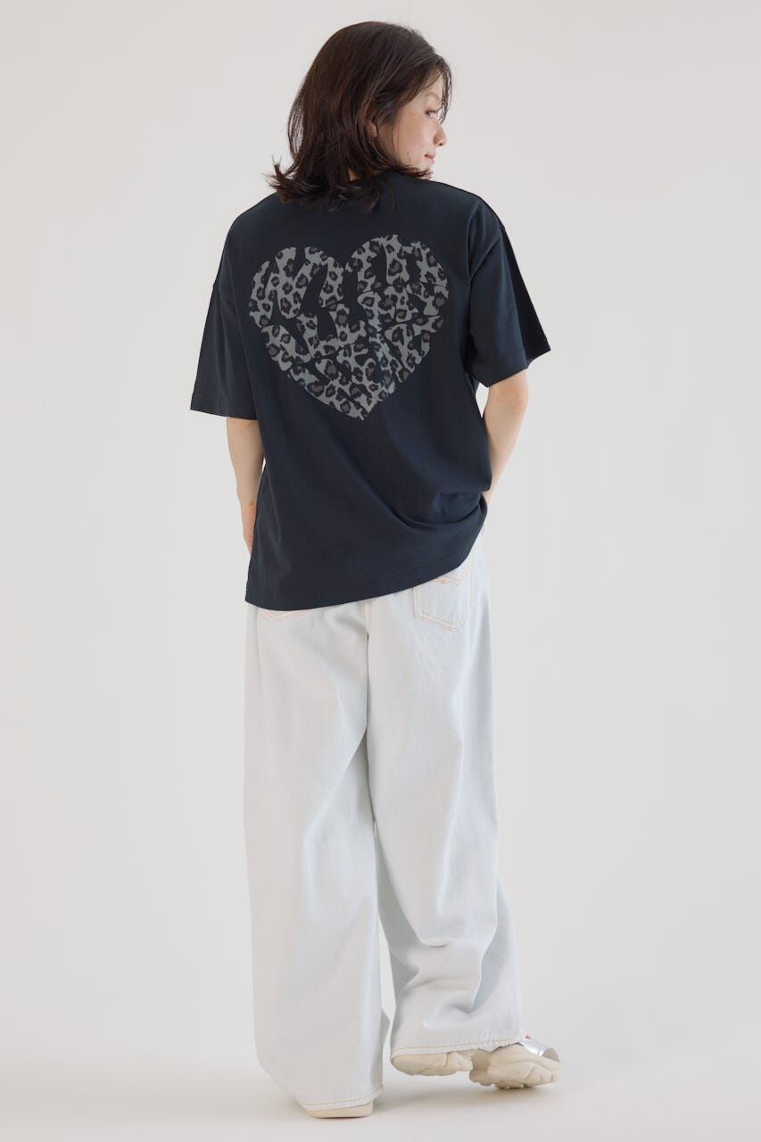 RODEO CROWNS「Heart Leopard Tシャツ」|Tシャツ・カットソー|