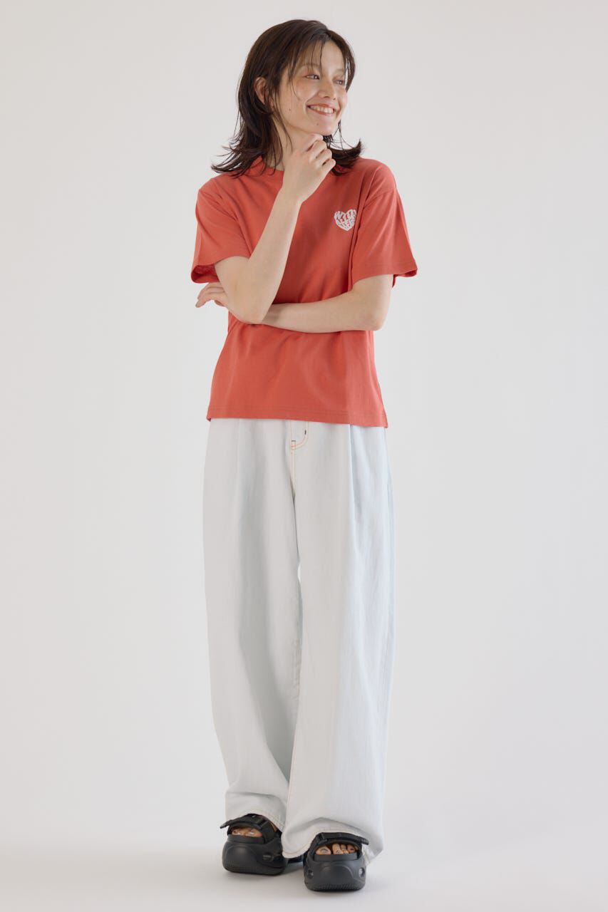 RODEO CROWNS「Heart Leopard Tシャツ」|Tシャツ・カットソー|