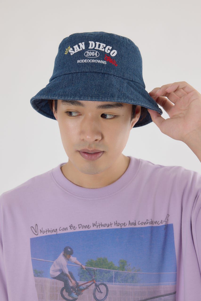 RODEO CROWNS「デニムロゴバケットハット」|その他|