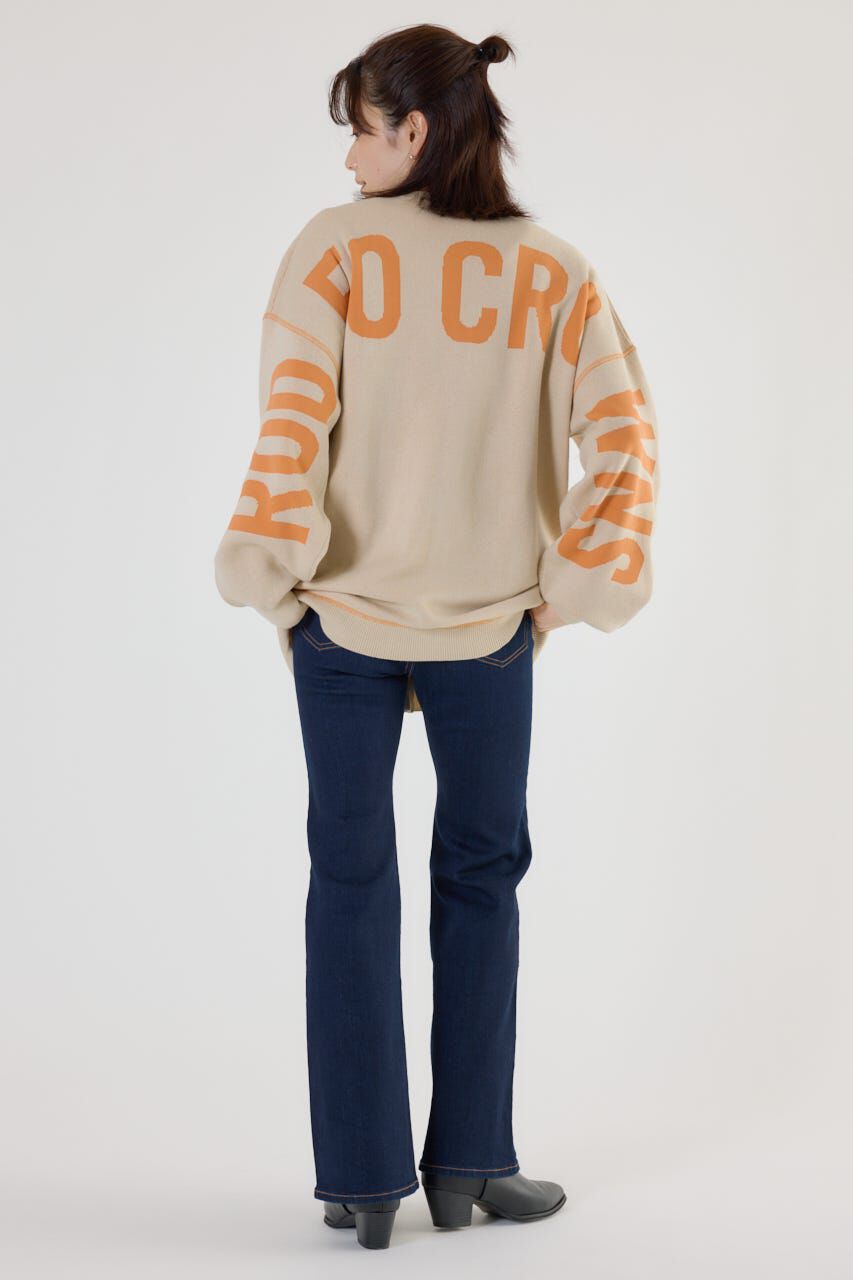 RODEO CROWNS「スウェットライクロゴカーディガン」|カーディガン|