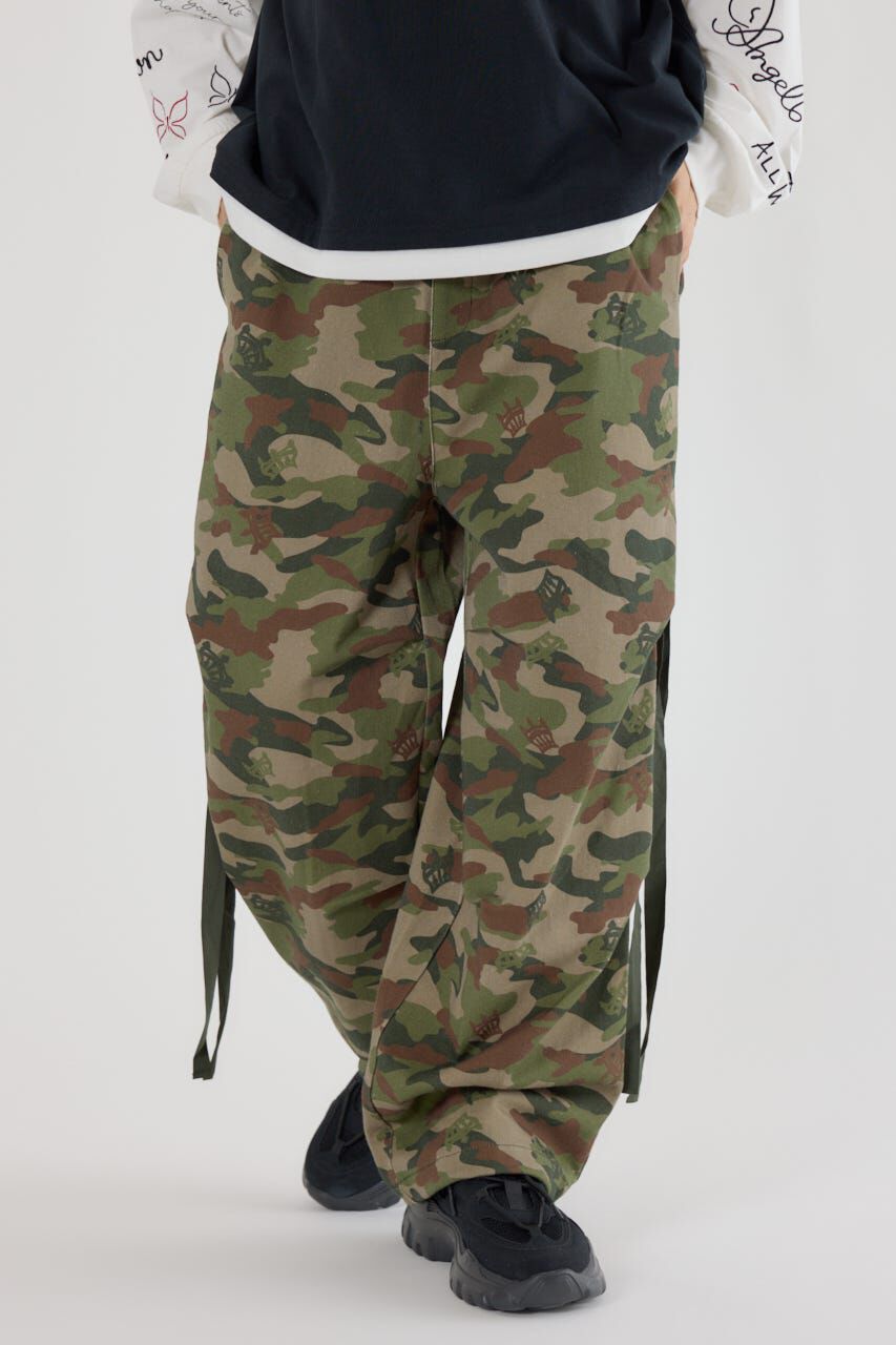 RODEO CROWNS「コンフォートパラシュートパンツ」|その他|柄KHA5