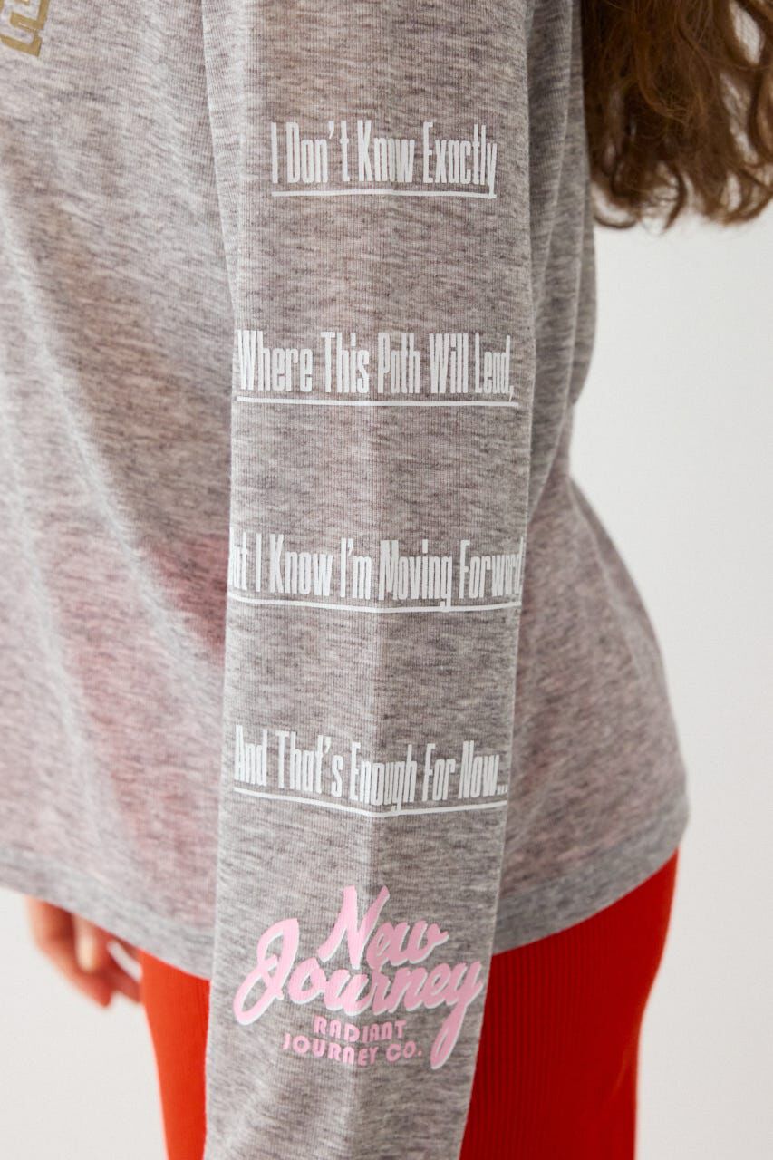 RODEO CROWNS「メッセージロングスリーブ Tシャツ」|Tシャツ・カットソー|