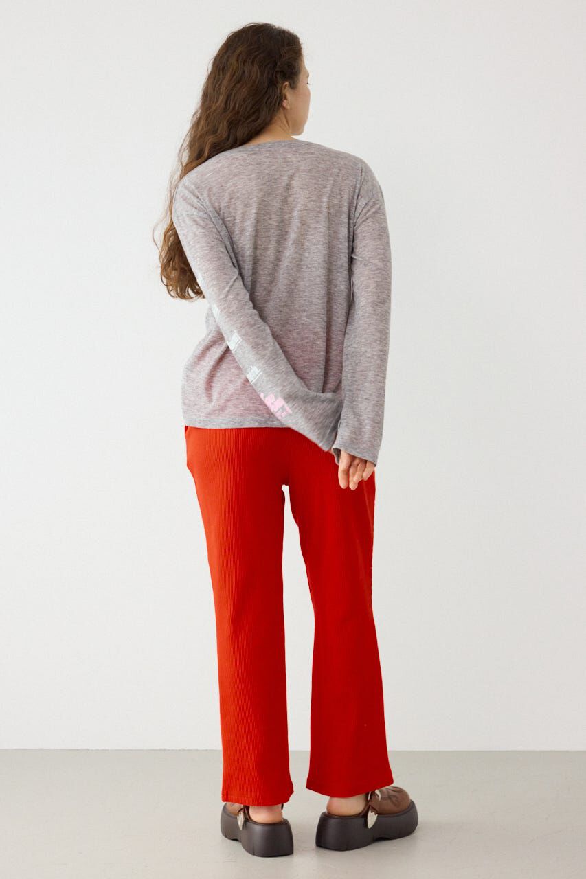 RODEO CROWNS「メッセージロングスリーブ Tシャツ」|Tシャツ・カットソー|