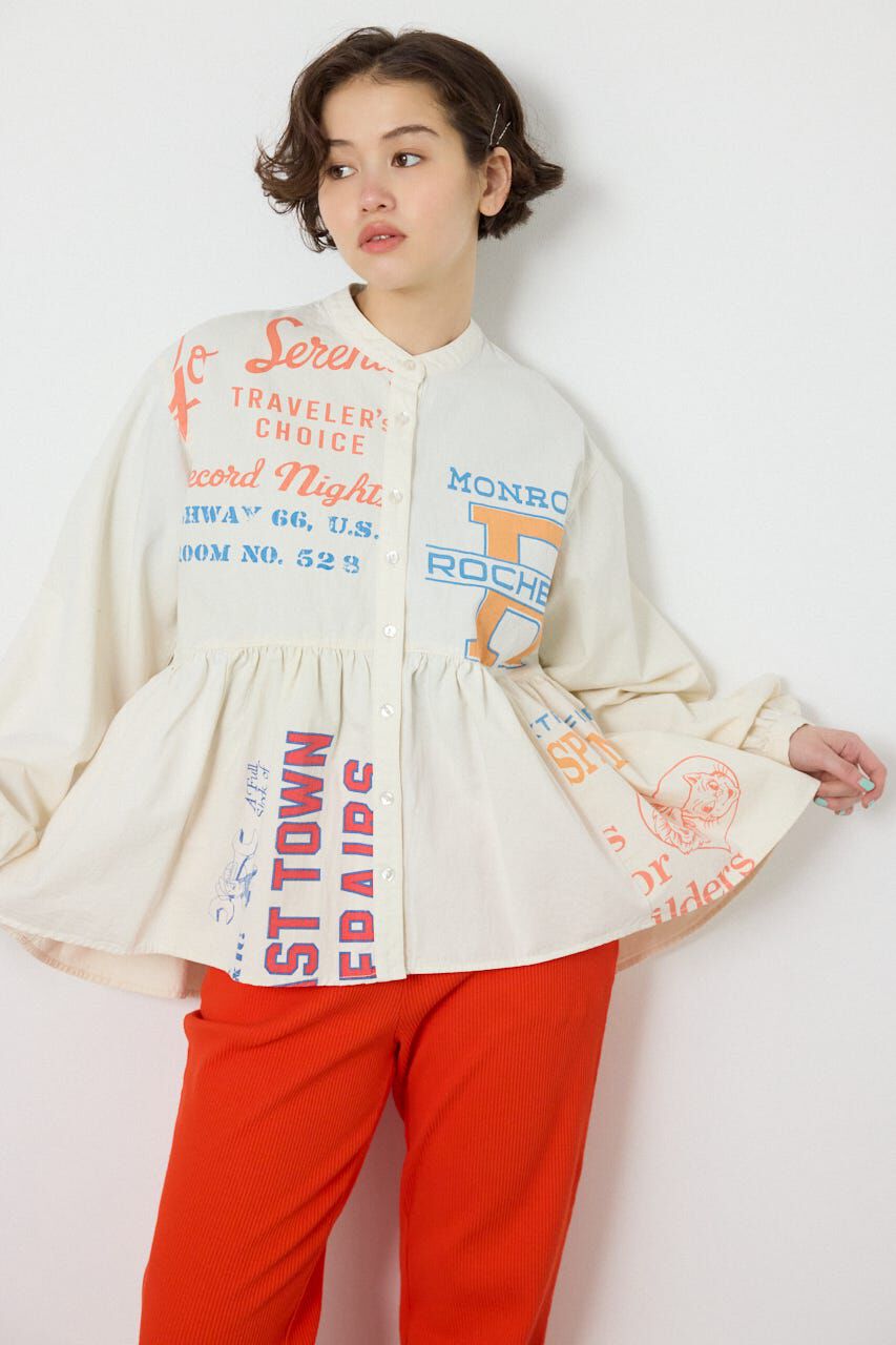 RODEO CROWNS「カスタムチュニックブラウス」|シャツ・ブラウス|