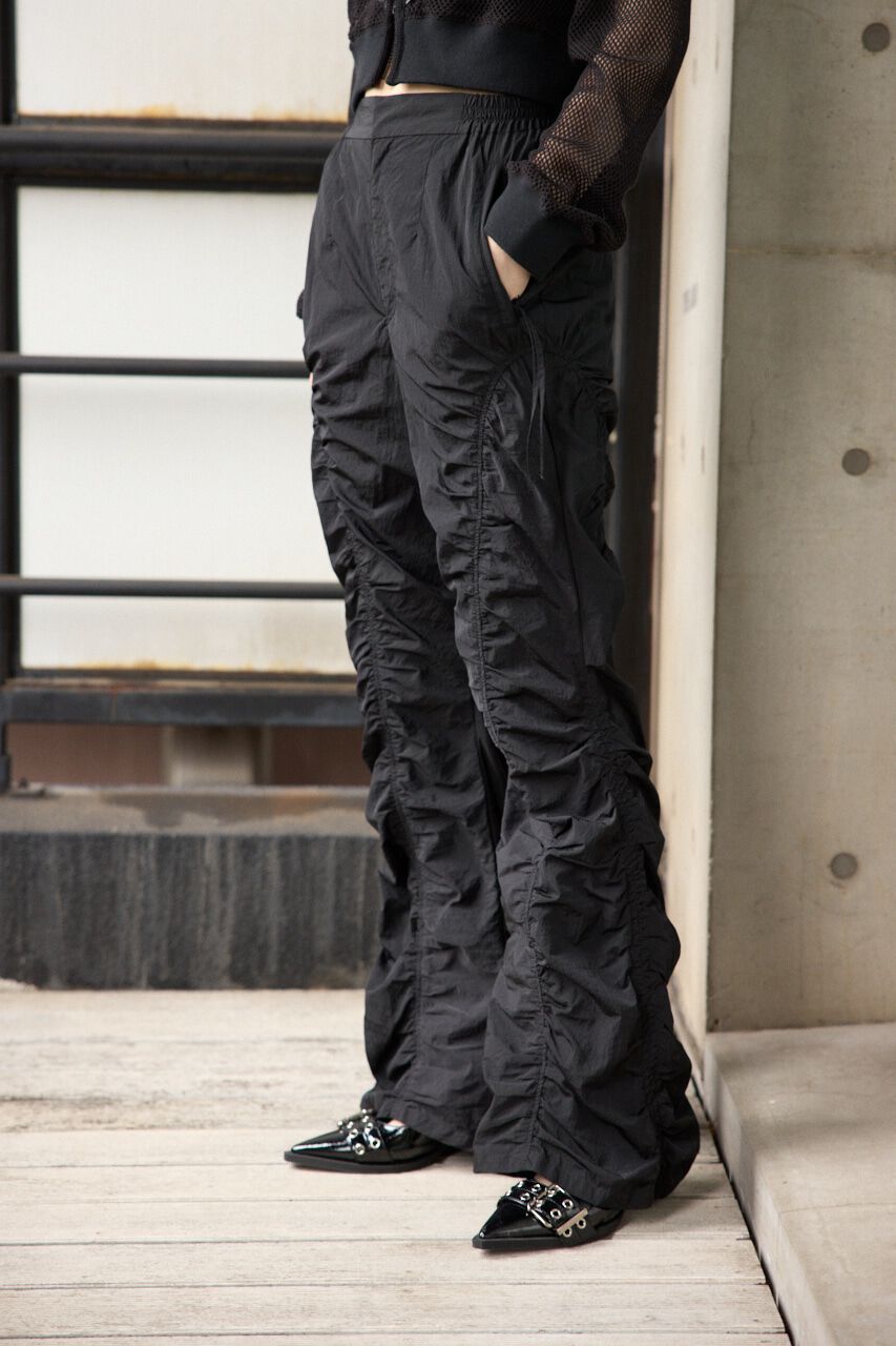 SLY「ASYMMETRY GATHER パンツ」|その他|