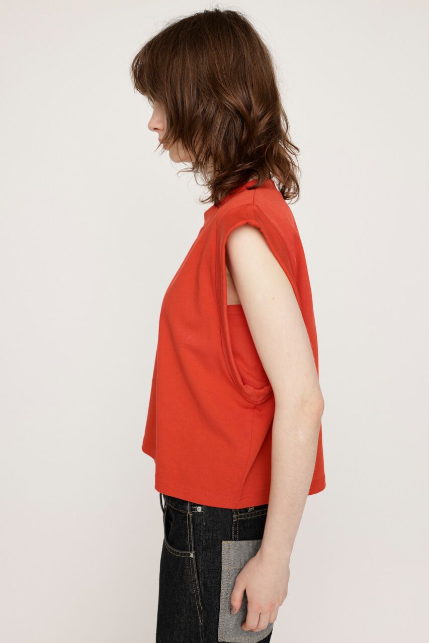 SLY「ROLL UP SLEEVE BOX トップス」|タンクトップ|