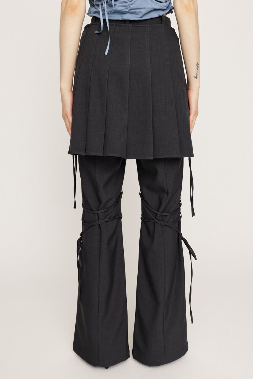 SLY「PLEATS LAYERED FLARE パンツ」|その他|