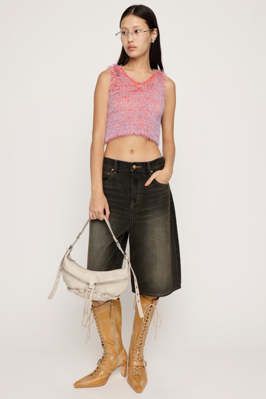 SLY「MIX SHAGGY TANK」|タンクトップ|