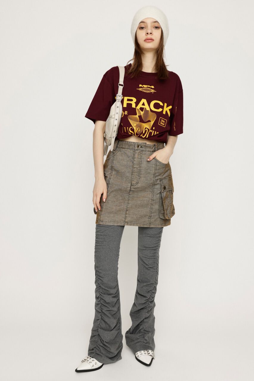 SLY「GATHER FLARE CUT パンツ」|その他|T.GRY
